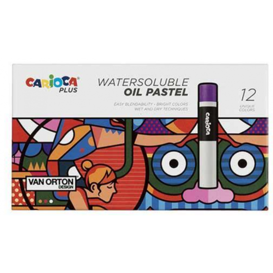 Carioca plus λαδοπαστέλ 12τεμ. Carioca plus λαδοπαστέλ 12τεμ.